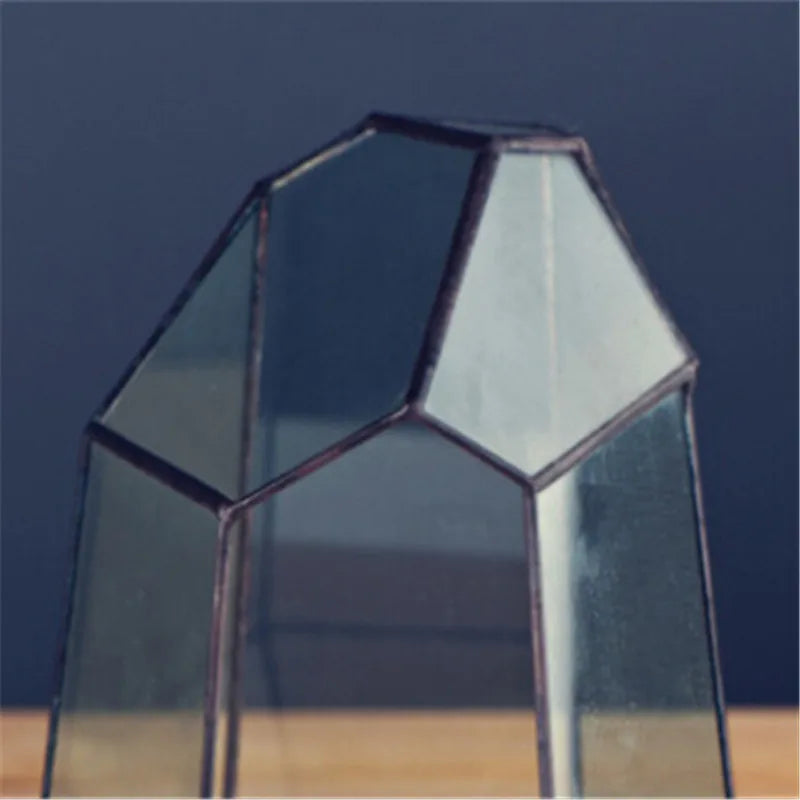 Terrarium quartz en verre pour plantes et micro-paysages